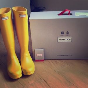 Never worn Hunter Boots
